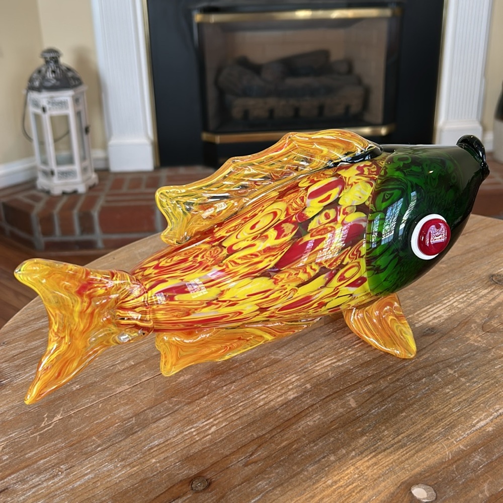 Glass Fish. Murano Style Glass - Picture 11 of 17